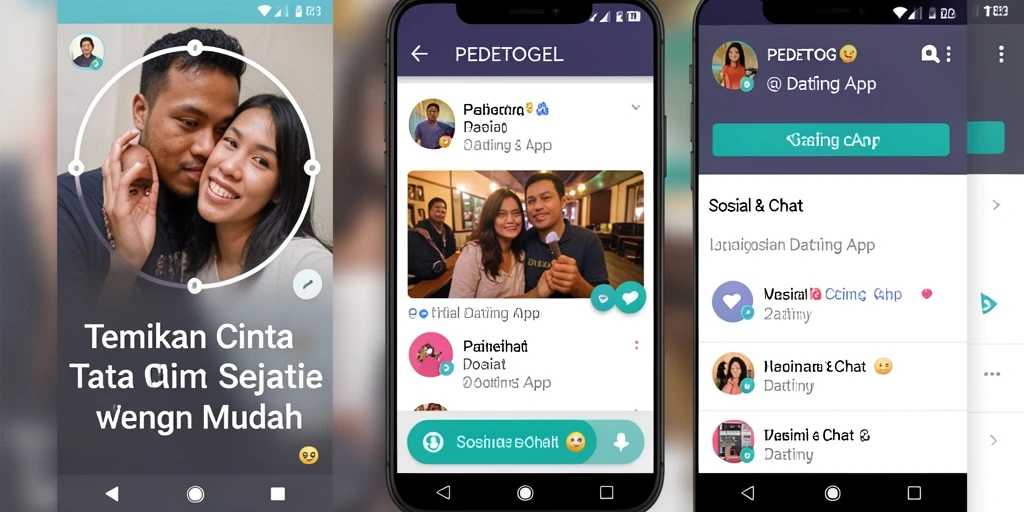 Tampilan antarmuka pengguna PEDETOGEL yang modern dan menarik.