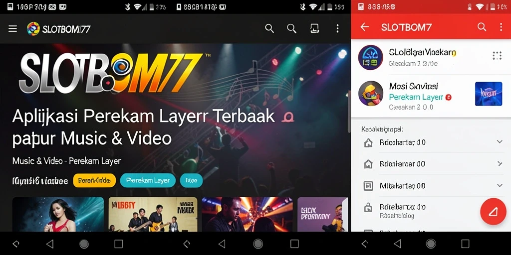 Antarmuka SLOTBOM77 yang jelas dan fungsional untuk perekaman layar.