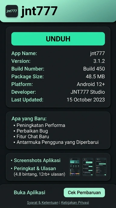 Unduh APK jnt777 dengan Mudah untuk Android